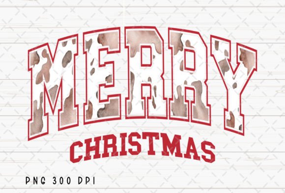 Bring Nostalgic Charm to Projects with Merry Christmas Western Retro PNG