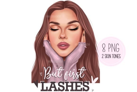 Fashion Clipart & Lashes Planner Clipart: Your Ultimate Beauty Asset