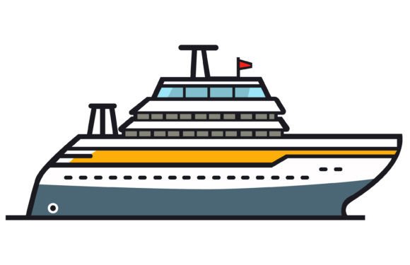 Maritime Ships Flat Illustration: Your Guide to Cargo Vector Art