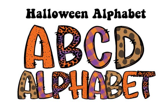 Spooky Season Alphabet Letters: A Designer's Toolkit for Halloween