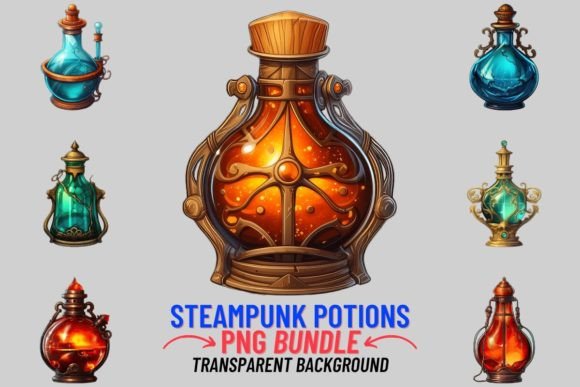 Unleashing Steampunk Magic: A Guide to Watercolor Potion Design