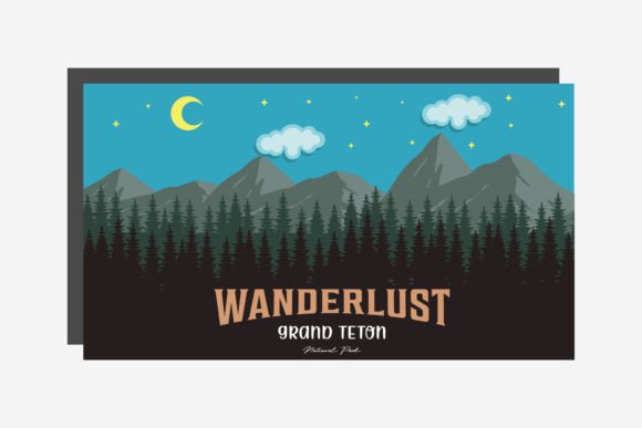 Wanderlust Forest: A Vector Design for Nature-Inspired Projects