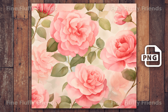 Watercolor Pink Roses PNG: A Designer's Go-To Floral Asset